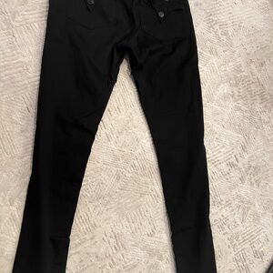 Hudson Jeans Black Denim Collin skinny sz 28